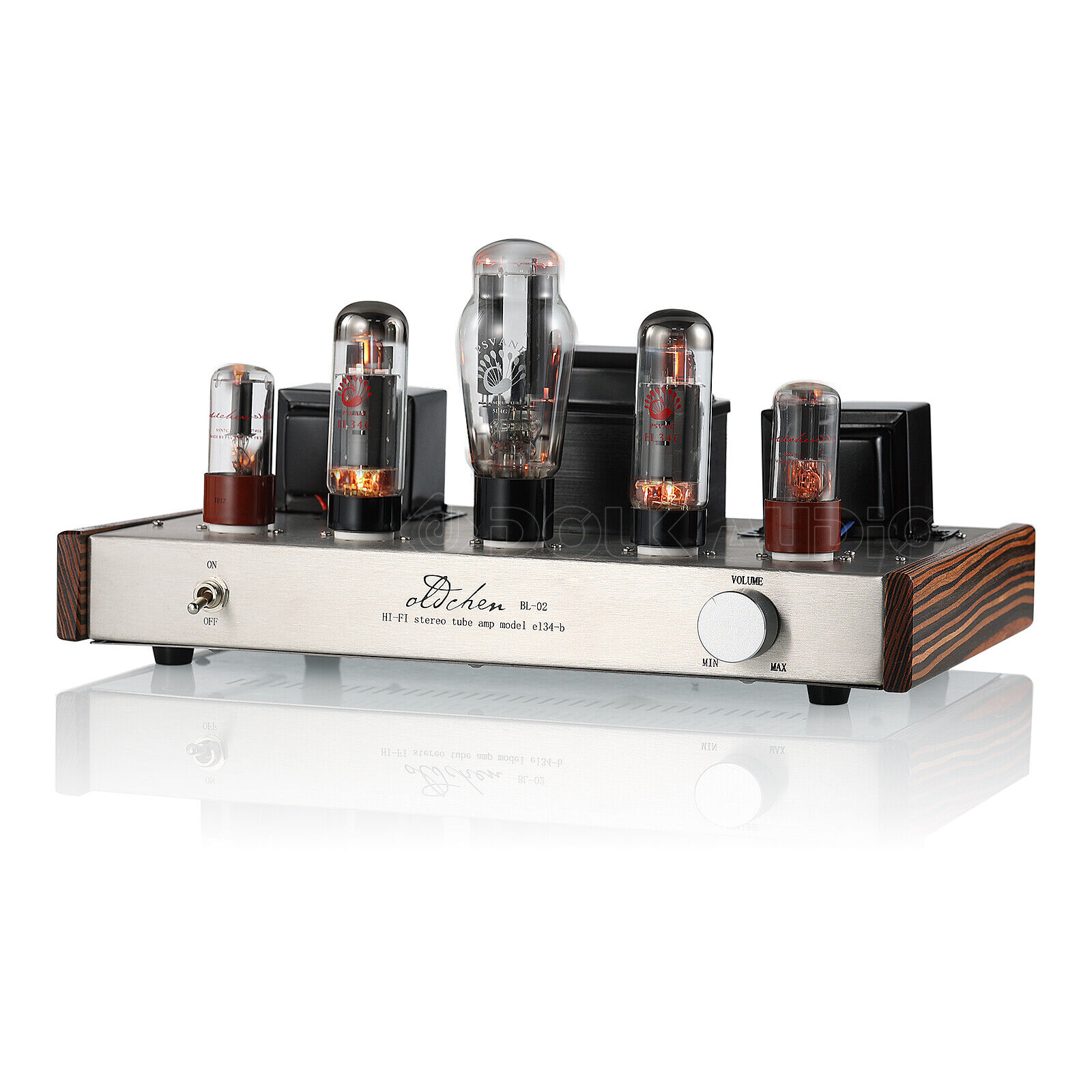 Nobsound EL34 Class A Vacuum Tube Power Amplifier HIFI Home Stereo Audio Amp