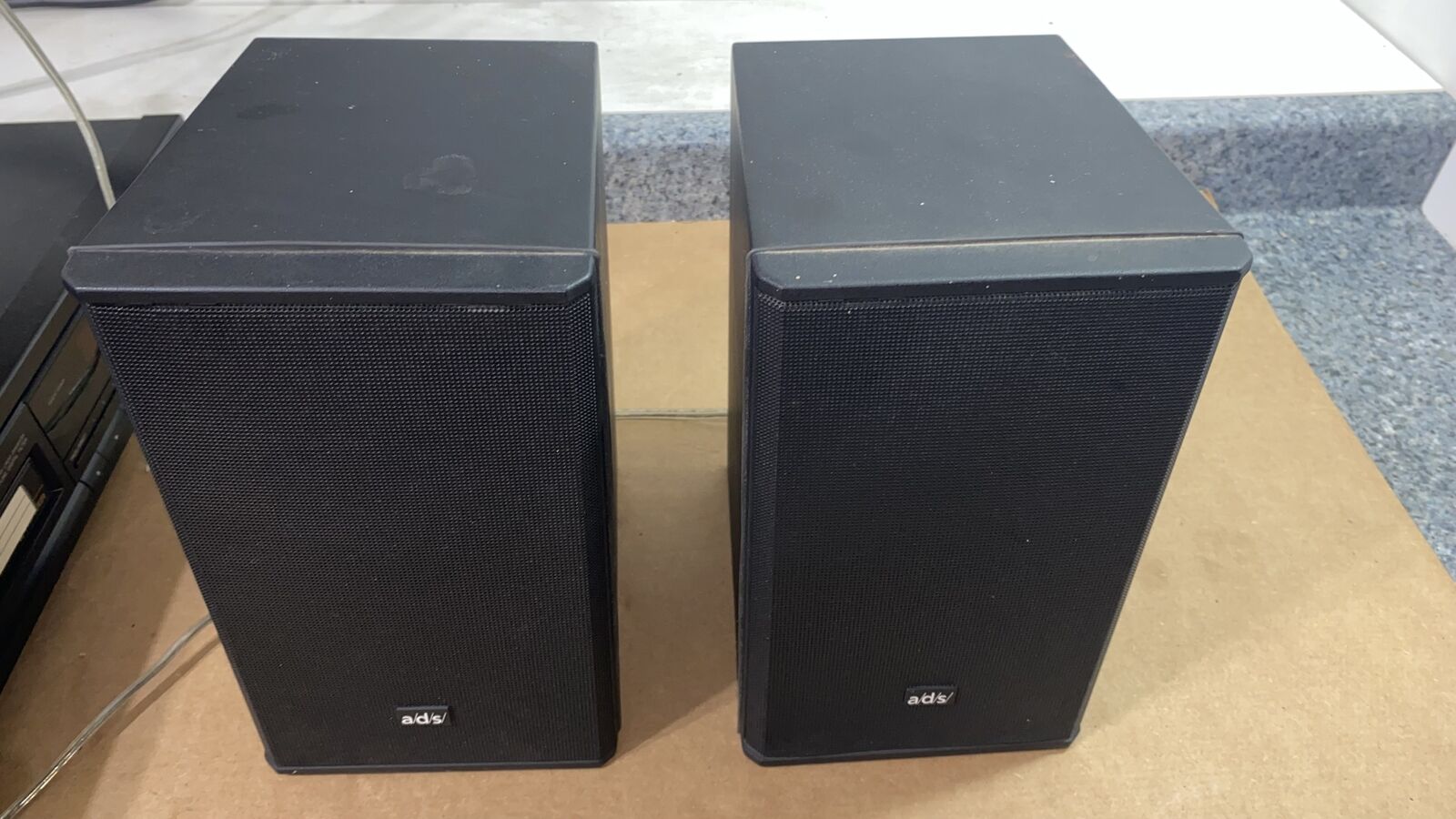 Rare 1980’s pair vtg A/D/S compact monitor hifi speakers