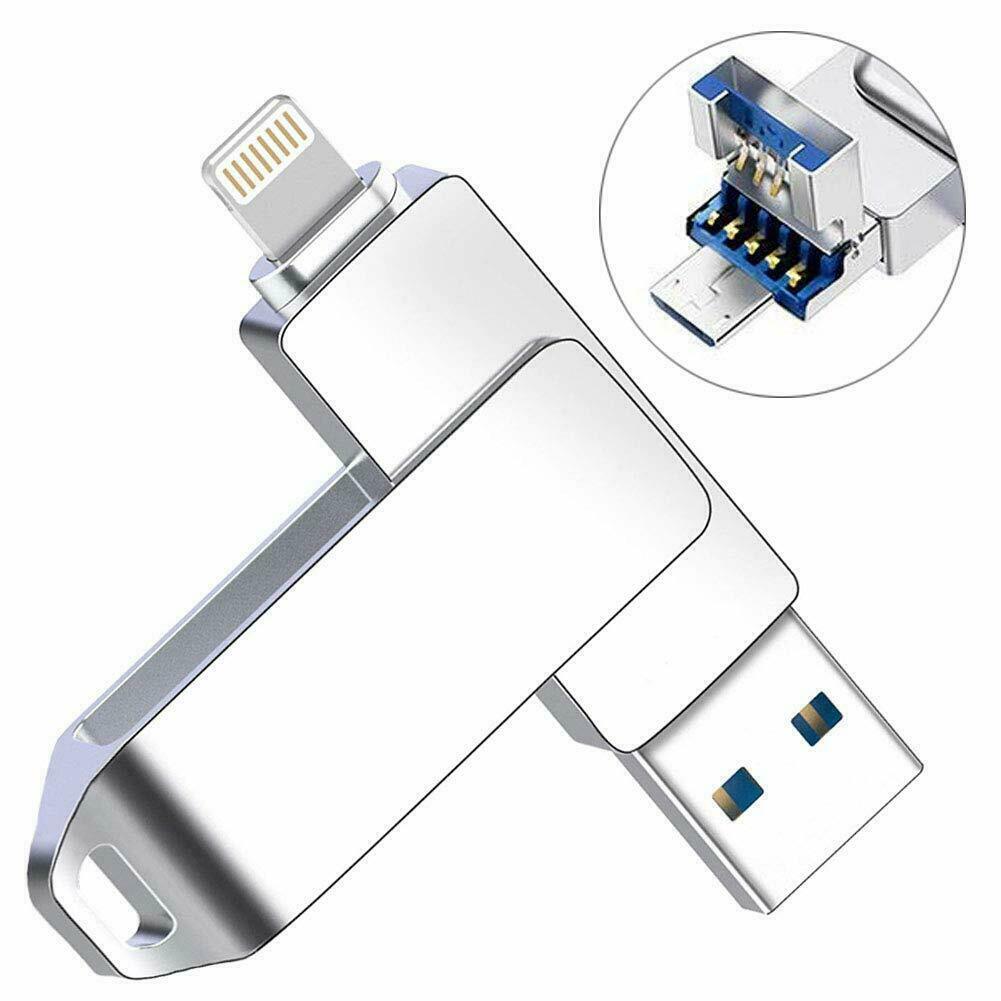 1TB 64GB USB Flash Drive Memory Stick  External Storage For iPhone 11 12 X iPad