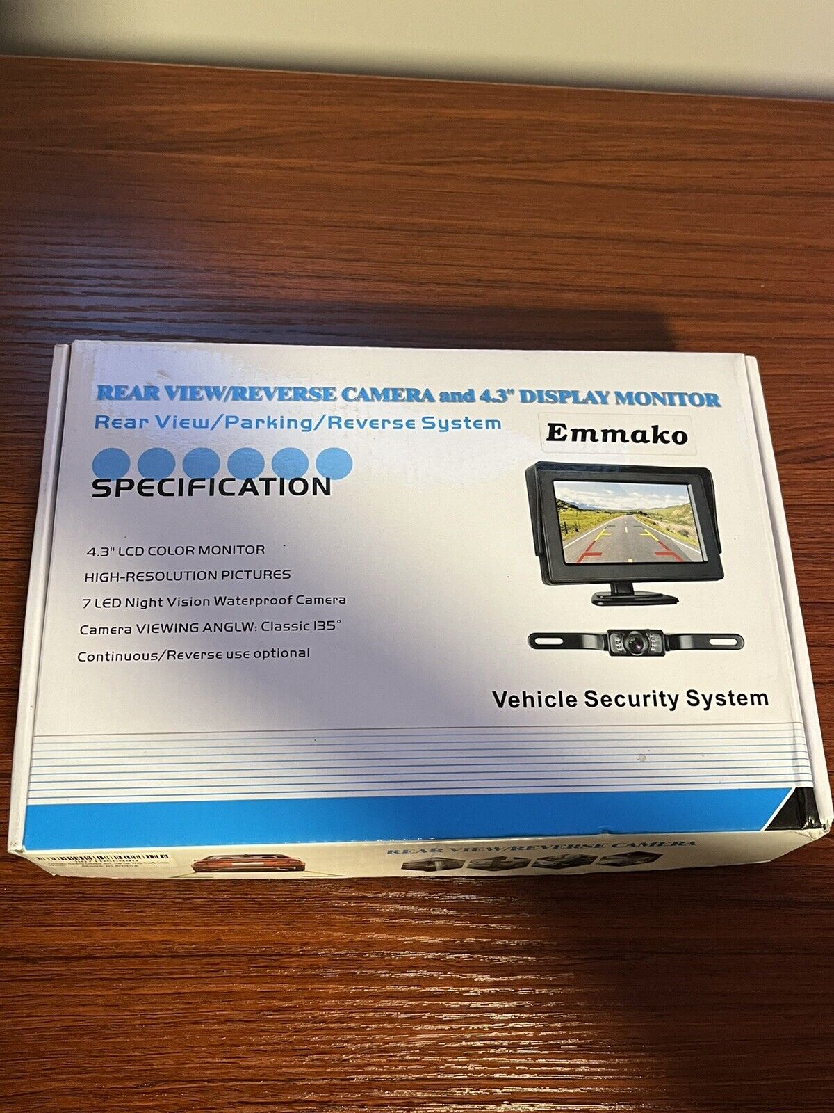 Emmako Backup Camera System Wireless with Monitor