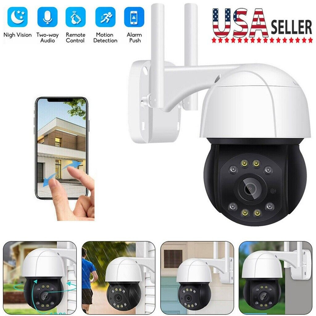 3MP Wireless IP Camera Wifi 1080P Security Outdoor Night Vision CCTV Monitoring