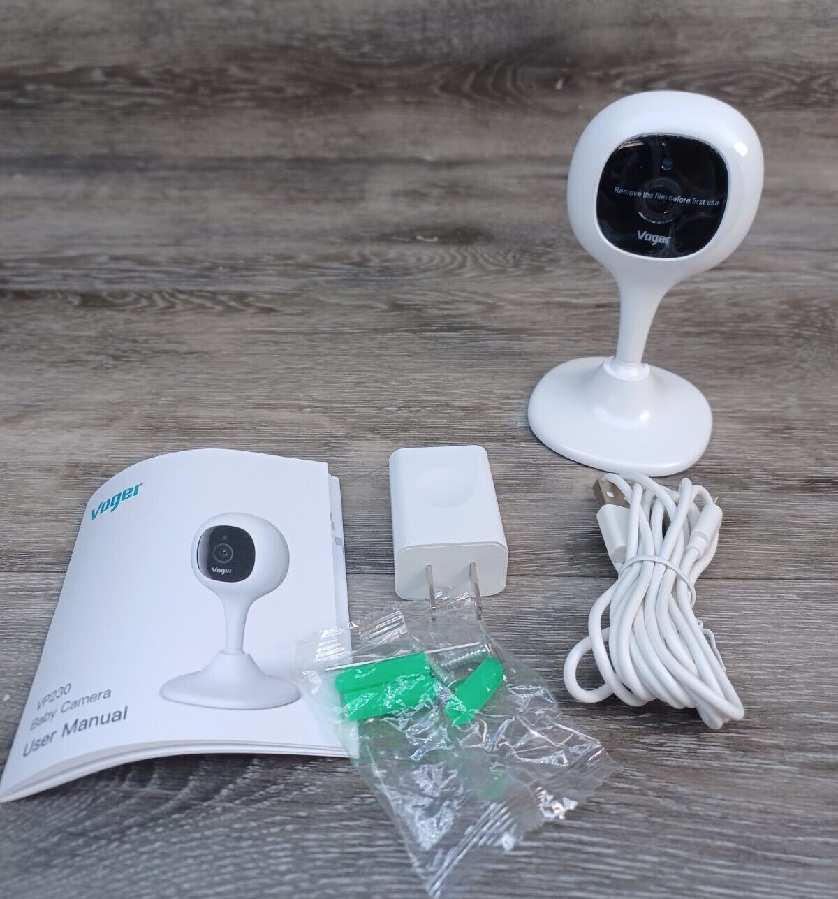 Baby Monitor Camera with 2-Way Audio 1080P WiFi Home Security Camera