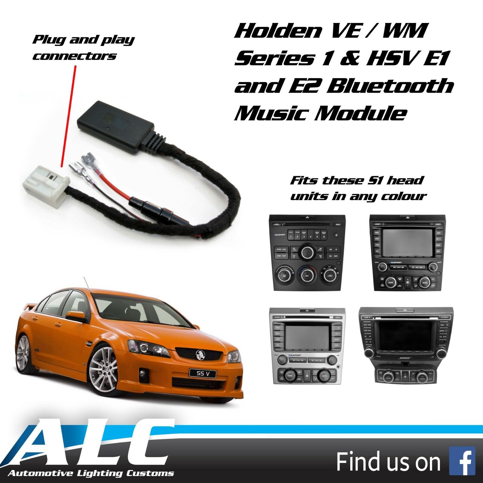 Holden VE Series 1 Bluetooth Audio Module 2006-2010 Commodore WM HSV SSV SS SV6