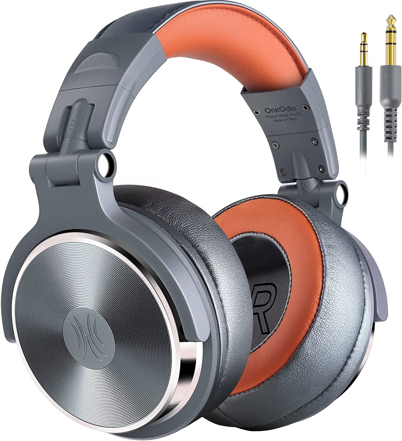 Hi-Res over Ear Headphones for Studio Monitoring and Mixing, Professional Adapte