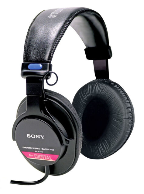 Sony MDR-V6 STUDIO MONITOR SERIES HEADPHONES Headband Headphones - Black