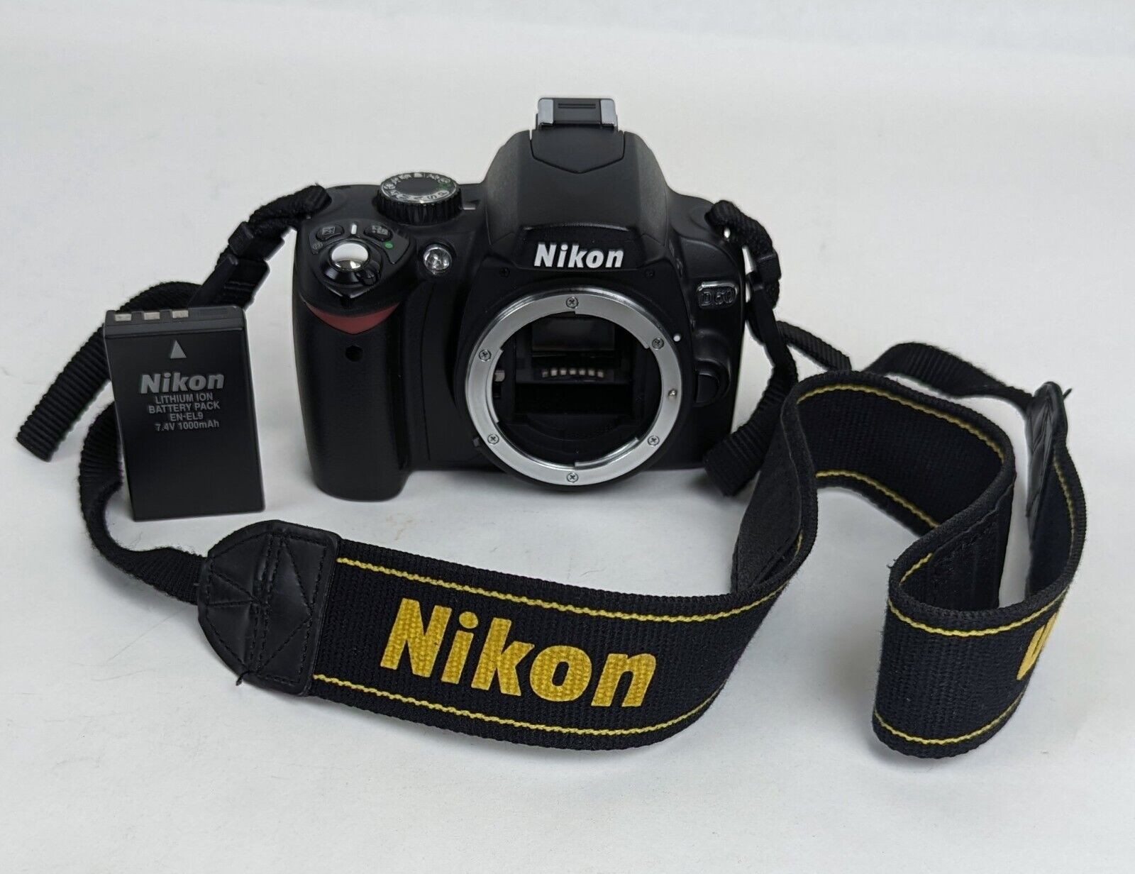 Nikon D60 - 10.2MP Digital SLR Camera - Body and Battery Only