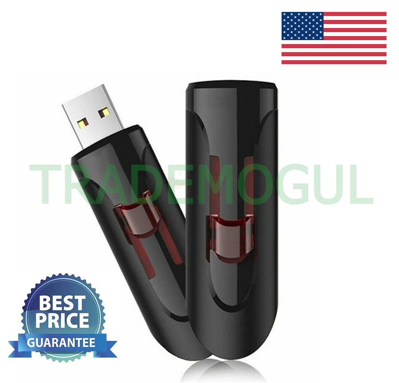 2TB 256GB USB Flash Drive Thumb U Disk Memory Stick Pen PC Laptop Storage USA