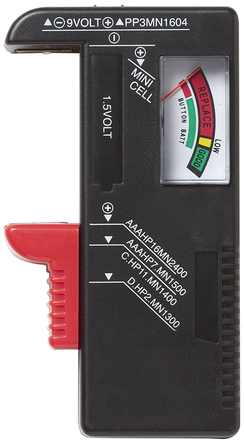 AA/AAA/C/D/9V Universal Button Cell Battery Volt Tester Checker US Seller 