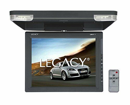 Legacy 15\'\' Hi-Res Roof Mount Car Flip Down Display LCD Video Screen Monitor