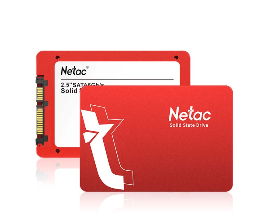 Netac 256GB SSD 3D NAND 2.5\'\' SATA III 6GB/s Internal Solid State Drive 500MB/s