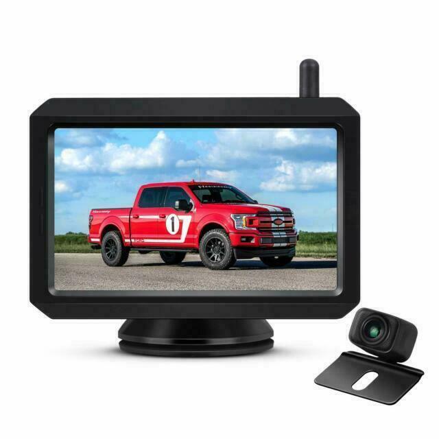 AUTO-VOX W7 Wireless Backup Camera Kit, 5’’ Monitor with Stable Digital Signal