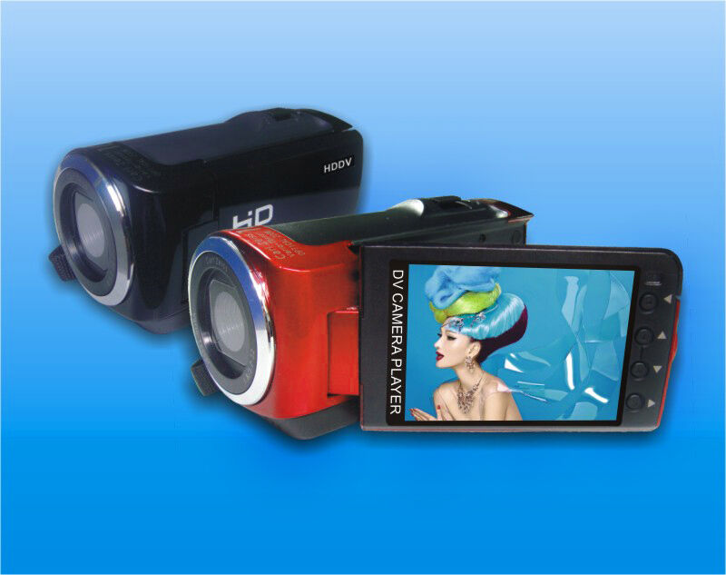 Digital Video Camcorder 12MP 10x Zoom 2.4\'\'LCD 270° HD DV Camera Brand new Red