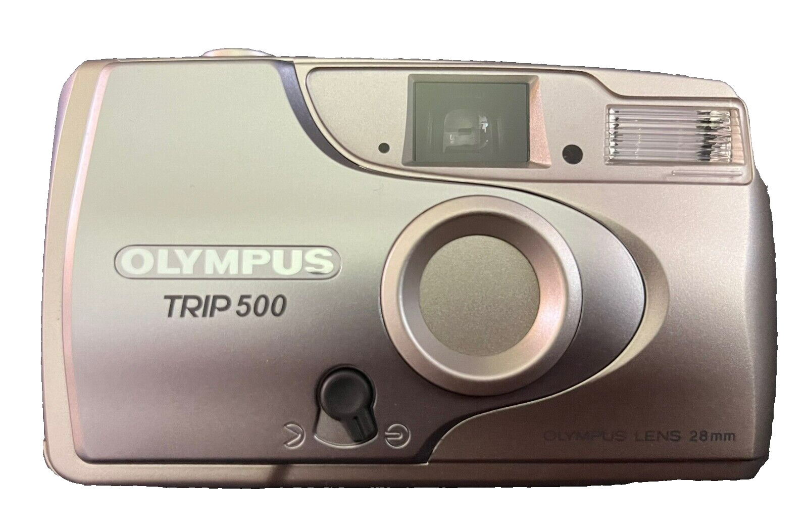 Olympus Trip 500 35mm Point & Shoot Film Camera Olympus Lens 28 mm