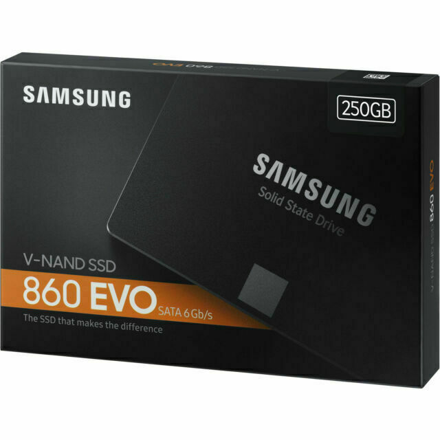 Samsung 850 EVO 250GB External (MZ-75E250B/AM) SSD V-NAND NEW