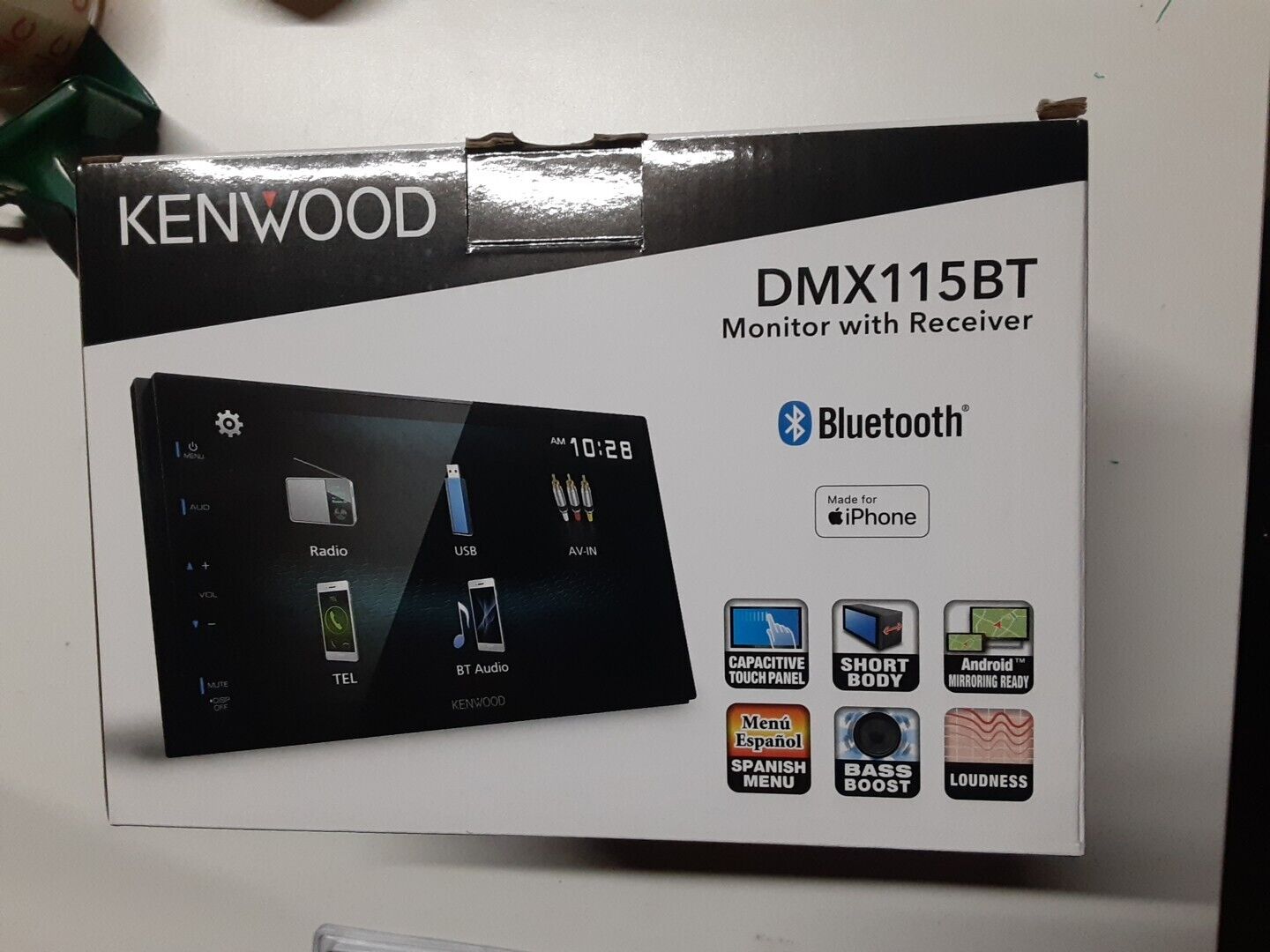 Kenwood Dmx115bt New Monitor With Receiver