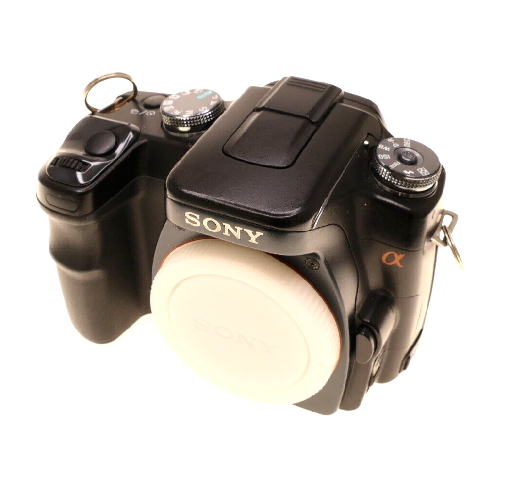 Sony Alpha a100 10.2MP Digital SLR Camera - Black (Body Only)