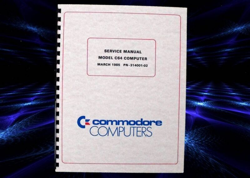 COMMODORE 64 C64 Vintage Computer Owners Service Manual