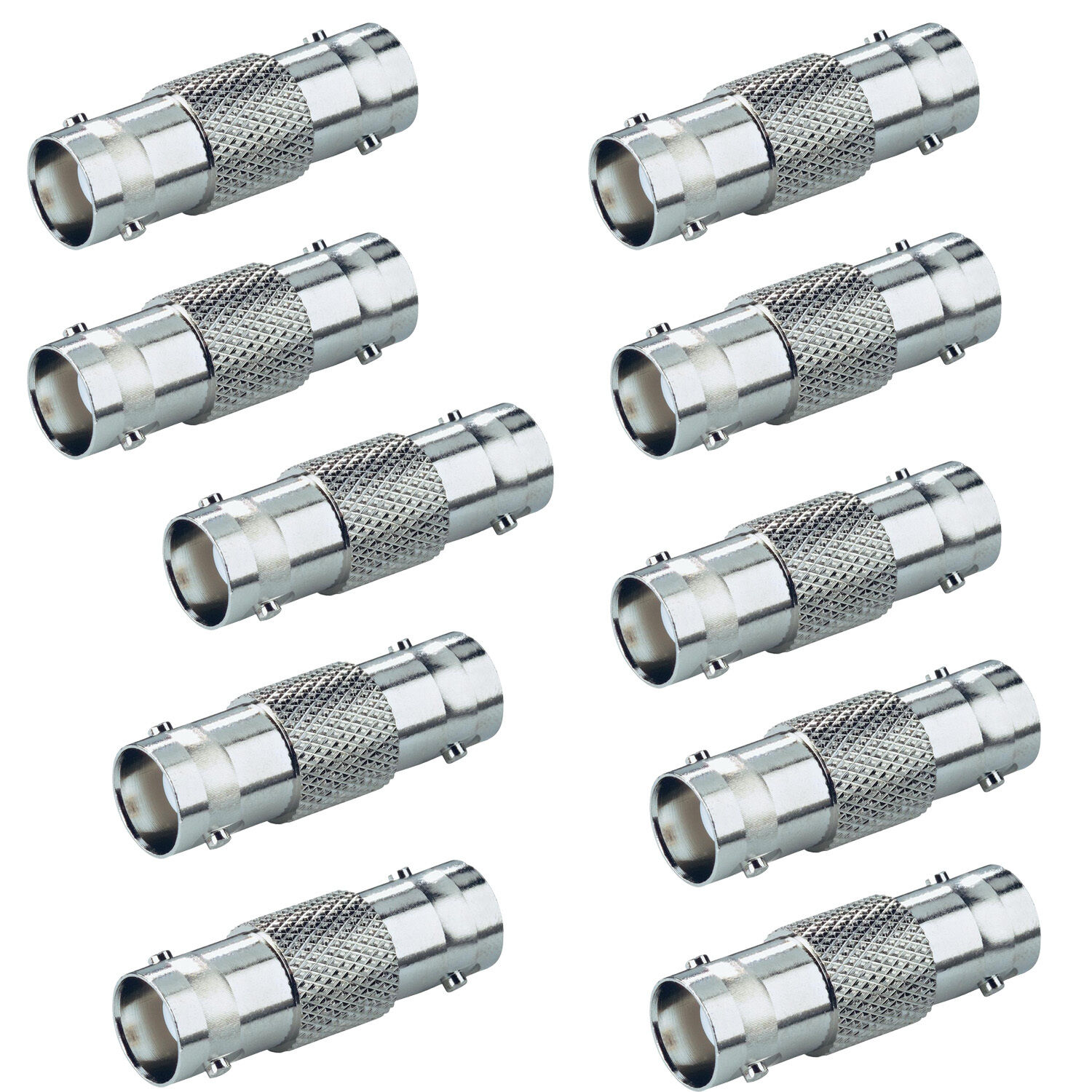 10PCS BNC Female To BNC Female Connector couplers Adapter For CCTV Video Camera