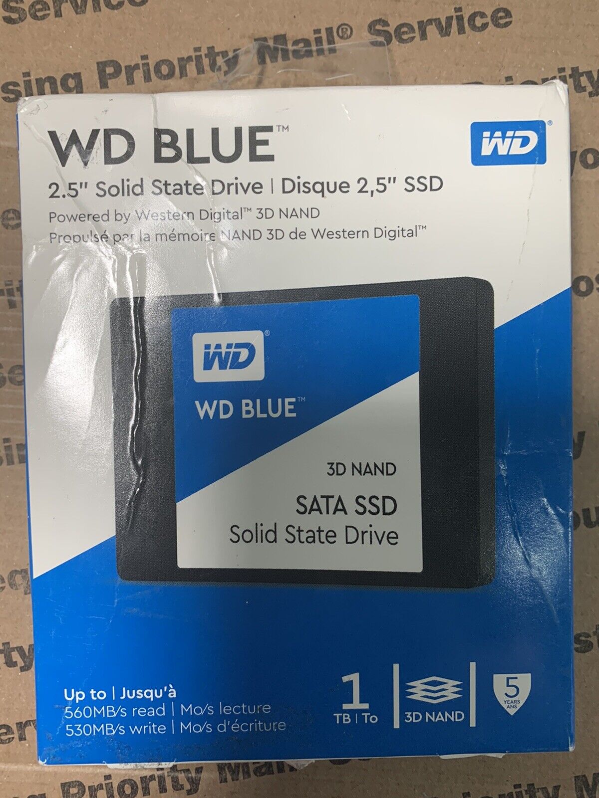 WD Blue 1TB Internal SSD 2.5\