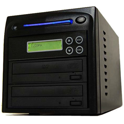 1 Burner 24X CD DVD Disc Duplicator Copier Multi Dual Layer Standalone Recorder 
