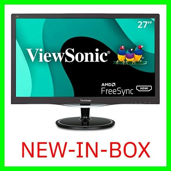 ViewSonic VX2757-MHD 27in 1920x1080 75Hz Full HD LED Gaming Monitor HDMI Black