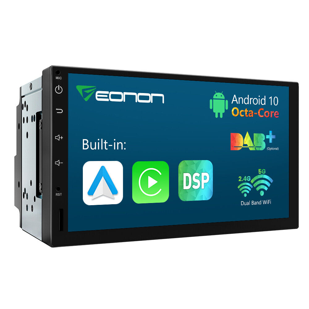 Eonon Q04SE 7 inch Android 10 8-Core Double 2 DIN Car Stereo Radio GPS CarPlay
