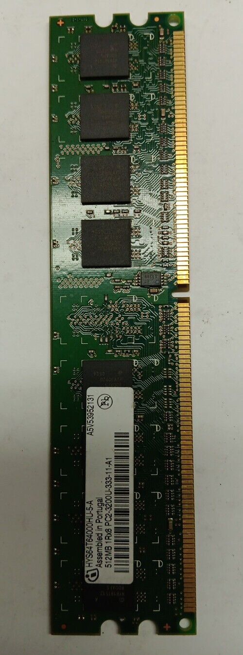 HYS64T64000HU-5-A Unbuffered CL3 240-Pin DIMM Single Rank Memory Module Set