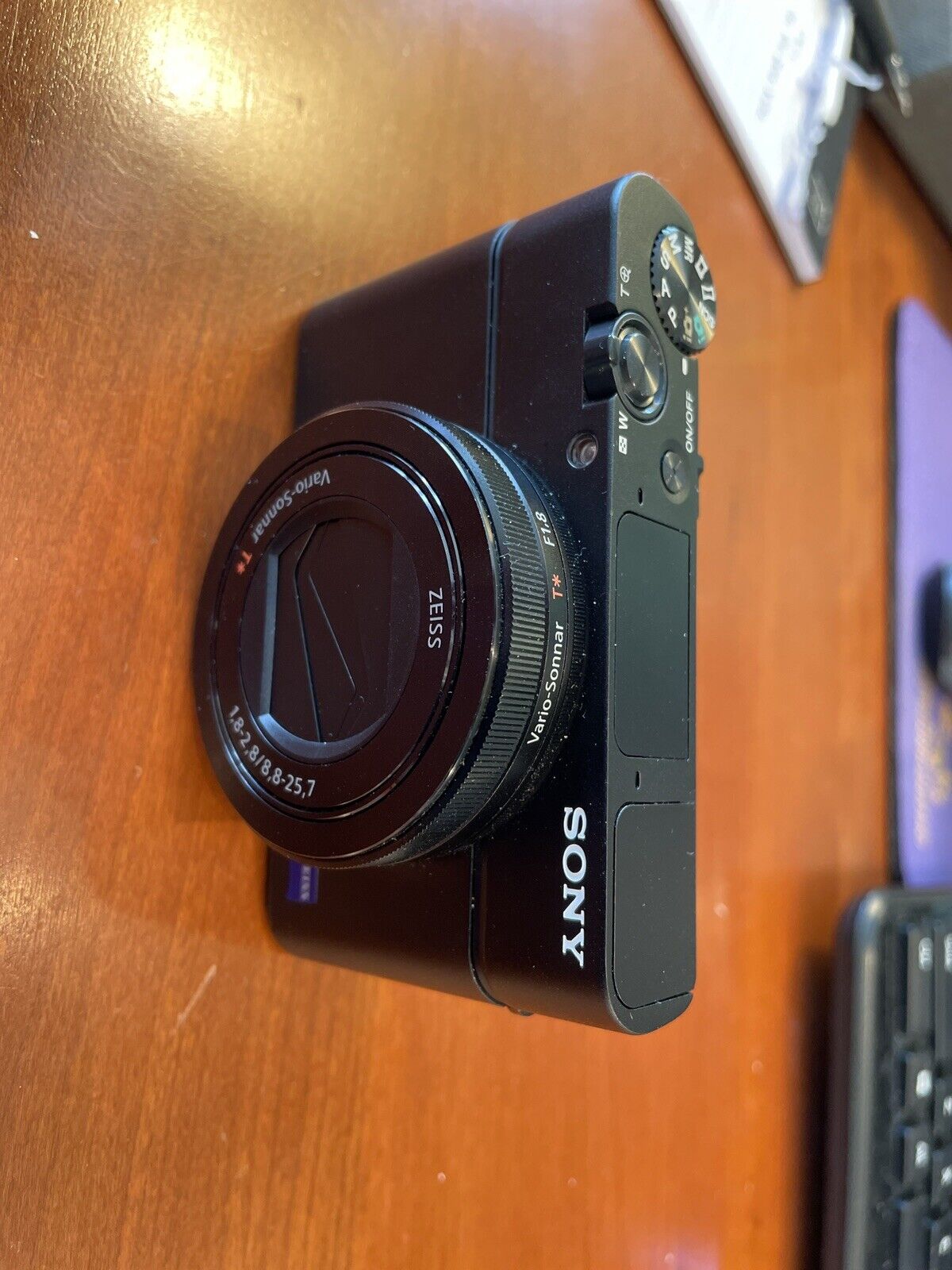 Sony DSC-RX100 III 20.1 MP Digital SLR Camera - Black And Cary Case