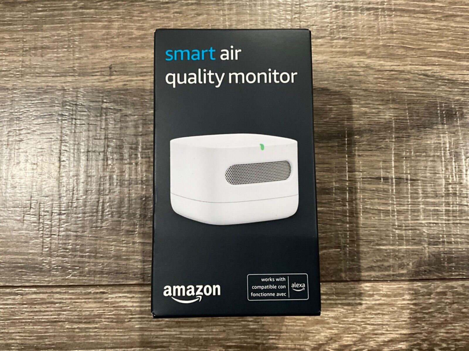 Amazon Smart Air Quality Monitor, Works with Alexa SEALED BOX