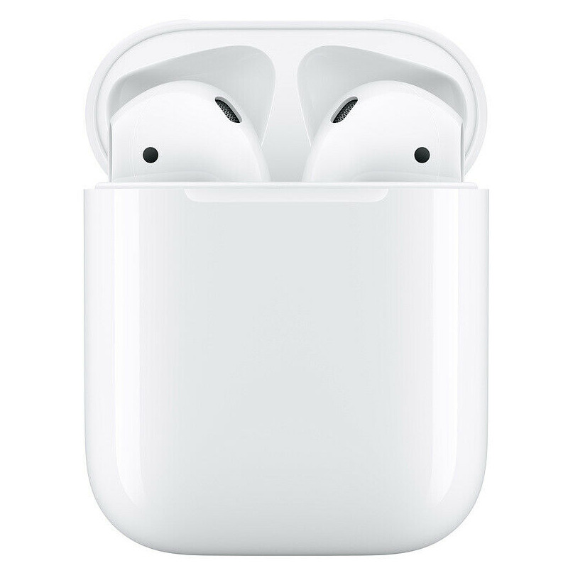 Genuine Apple Airpods White 2nd Generation MV7N2AM/A w/ Wired Charging Case