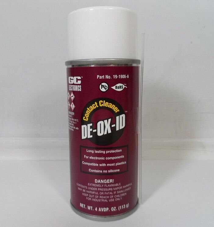 DEOXID / Deoxit Premium Electronic Contact Cleaner Spray De-Ox-Id / de-ox-it