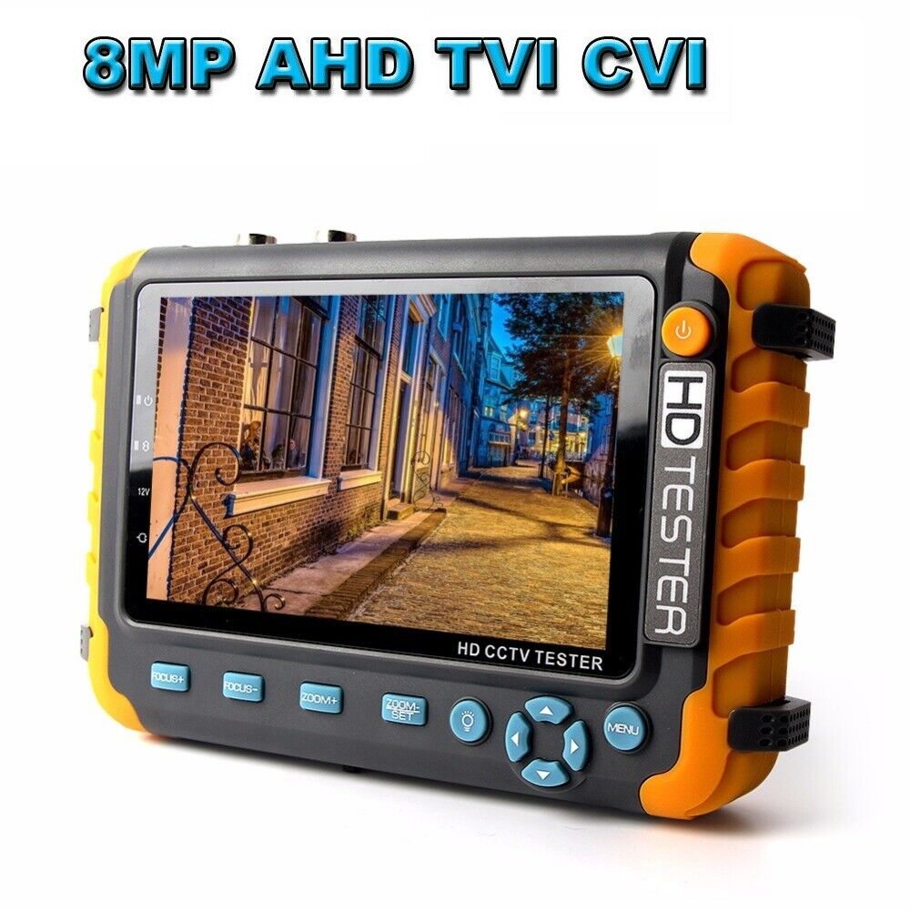 4in1 Tester Monitor TVI CVI AHD VGA CVBS Security CCTV Camera Test 5