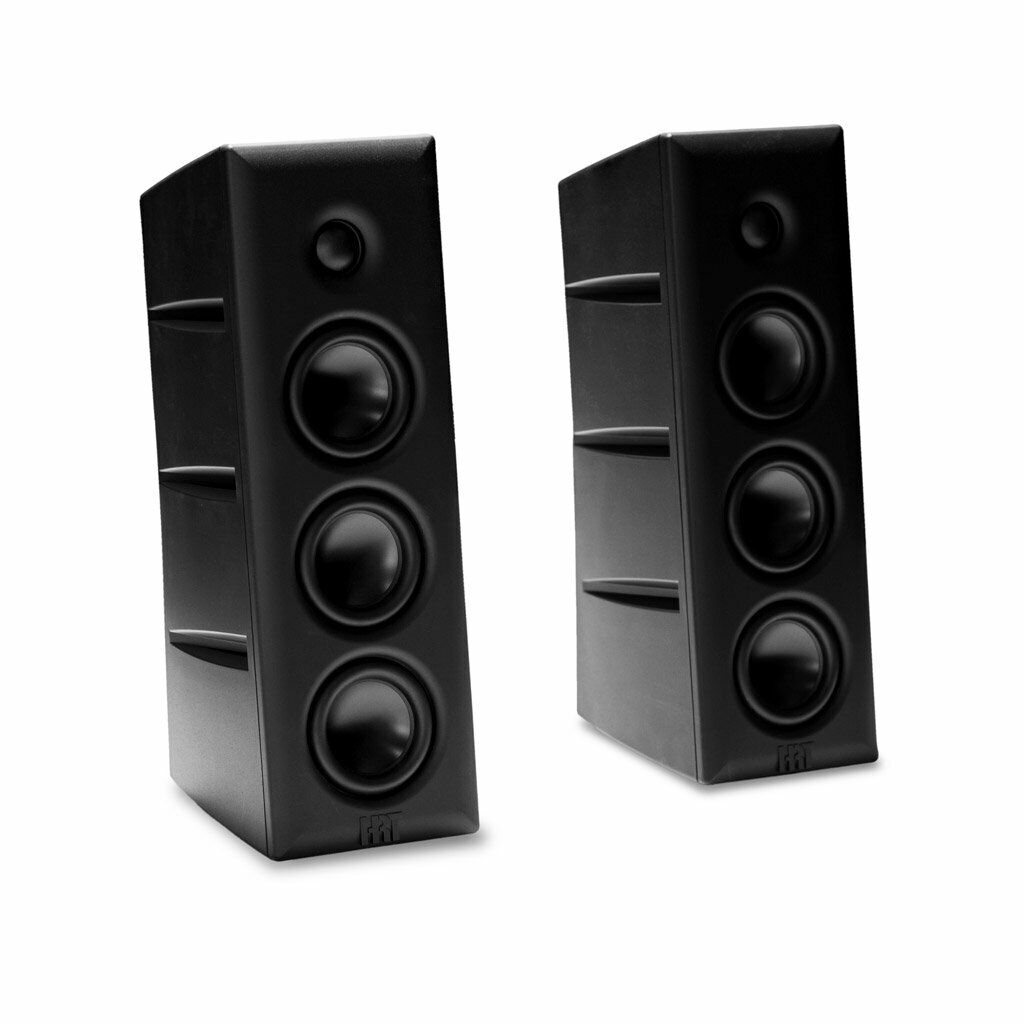 HRT Stage Speaker Pair NEW Black Audiophile Monitors MUSE Electronics