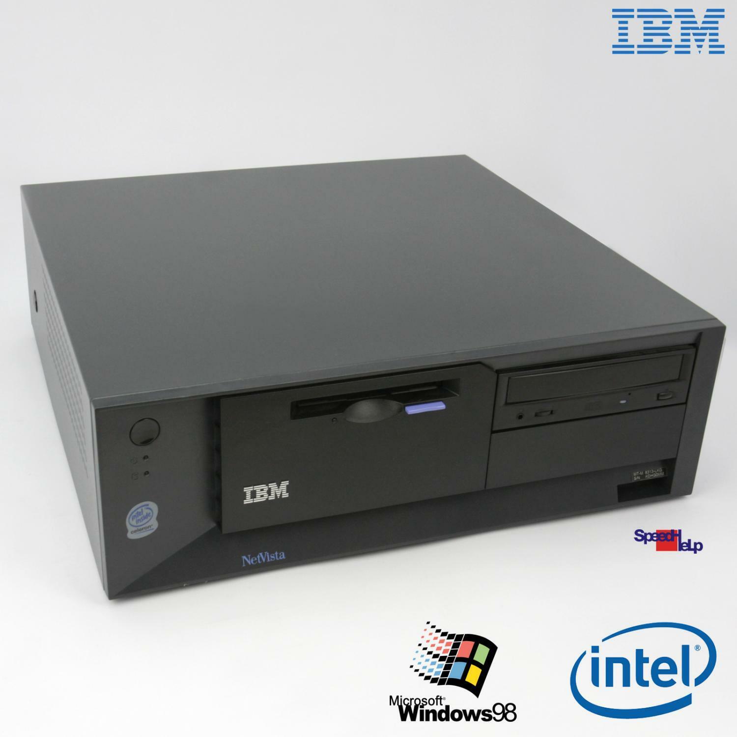 IBM Netvista A30 8313 Computer PC Parallel RS-232 Celeron 1700MHZ Windows 98 Lan