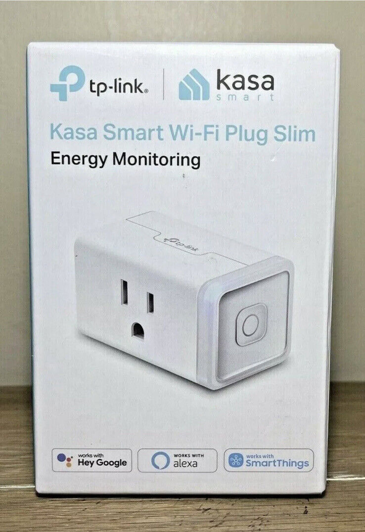 TP-Link Kasa Smart Wi-Fi Plug Slim with Energy Monitoring (KP115) BRAND NEW