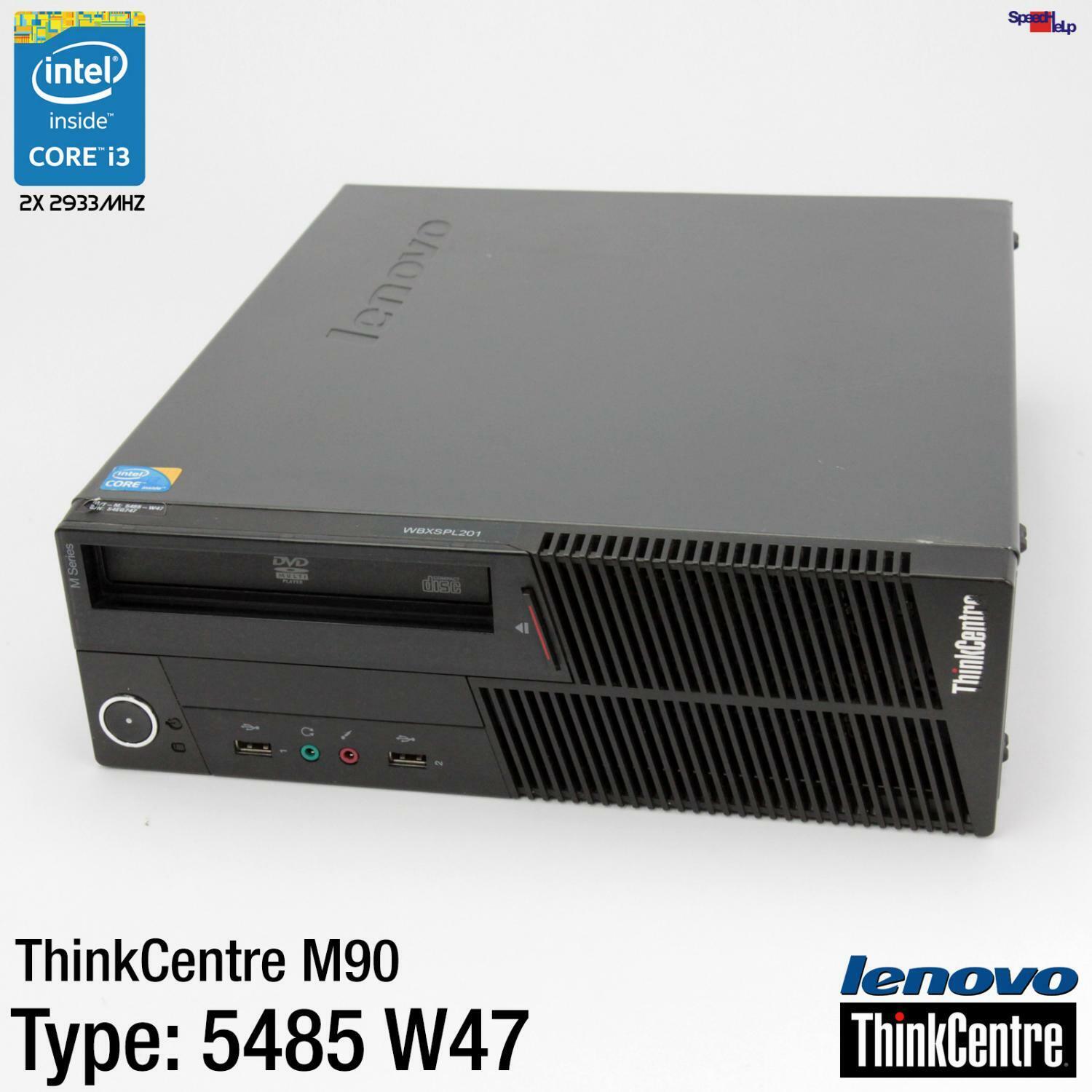 IBM Lenovo ThinkCentre M90 Type: 5485 W47 Computer PC RS232 Windows XP 128GB SSD