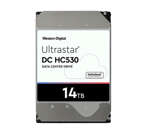WD 14TB HDD DC HC530 Western Digital SATA Data Center Hard Drive WUH721414ALE604