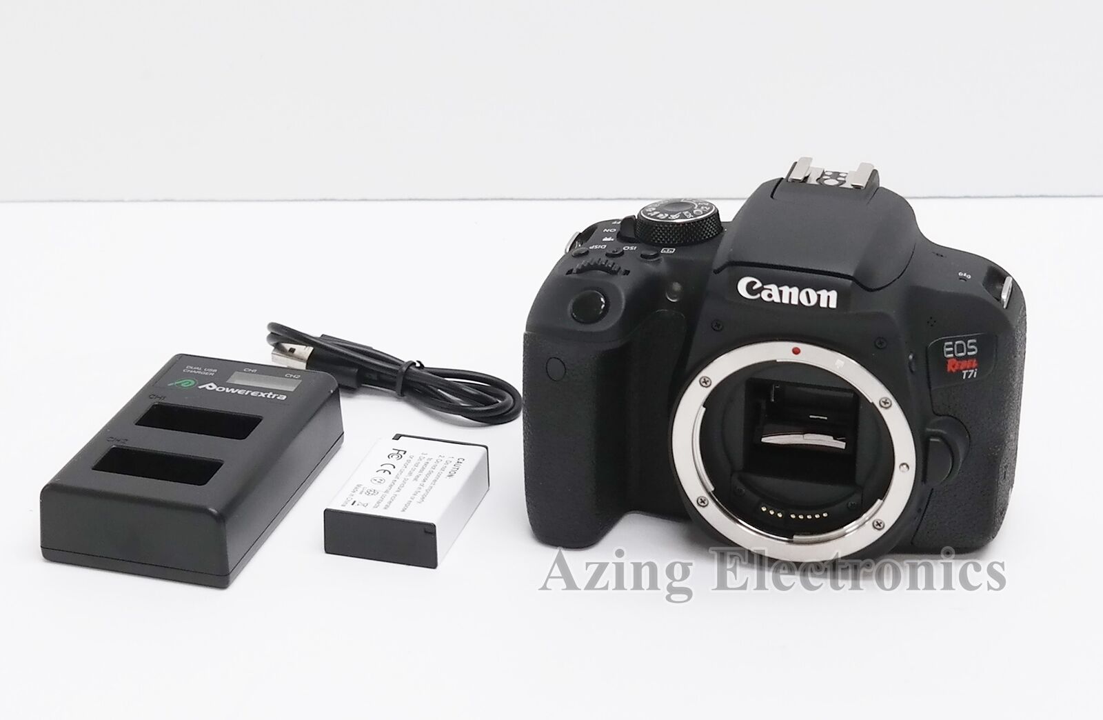 Canon EOS Rebel T7i 24.2MP Digital SLR Camera - Black (Body only) ISSUE