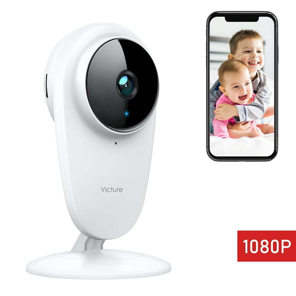 WiFi baby monitor, 1080P color night vision indoor smart home security camera