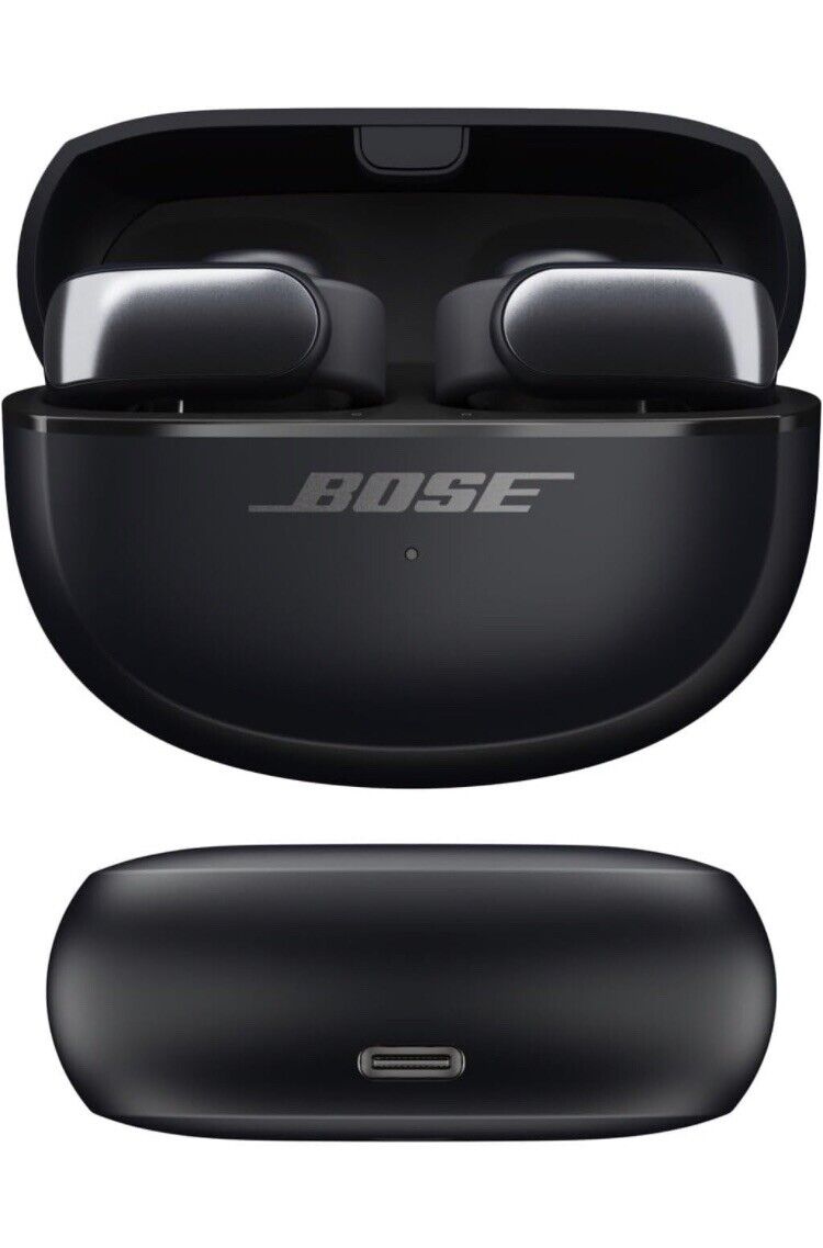 Bose Ultra Open-Ear True Wireless Bluetooth Open Earbuds (Black)
