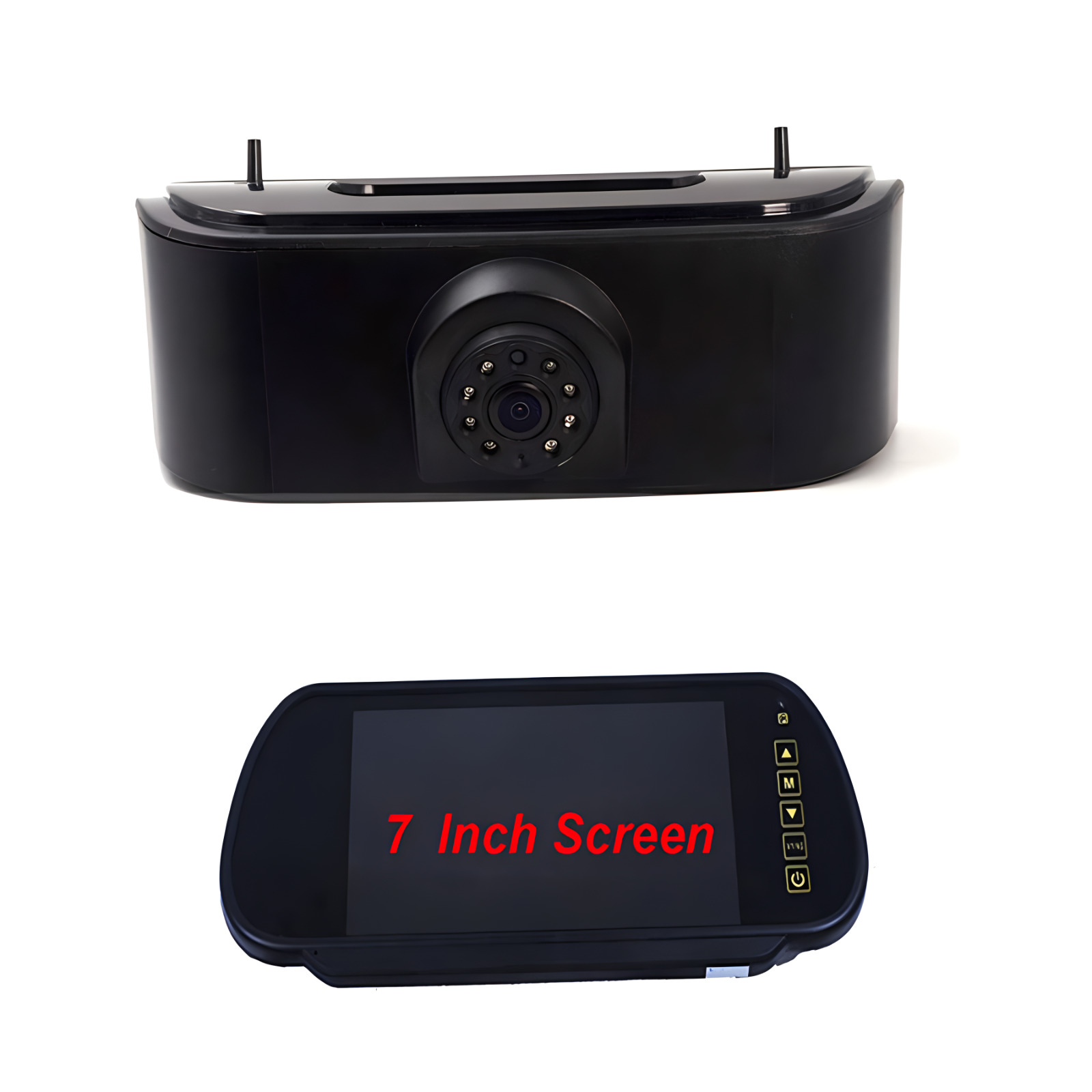 7'Monitor Car Brake Light Reverse Camera for Nissan NV200 Chevrolet City Express