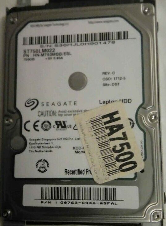 Seagate Samsung Spinpoint M8 ST750LM022(HN-M750MBB) 750GB 5400 RPM 8MB Cache SAT
