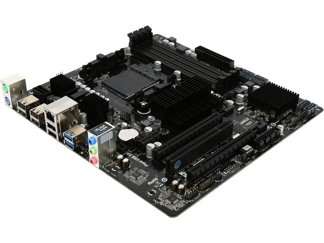 ASRock 970M Pro3 AM3+/AM3 AMD 970 + AMD SB950 6 x SATA 6Gb/s USB 3.0 Micro ATX A