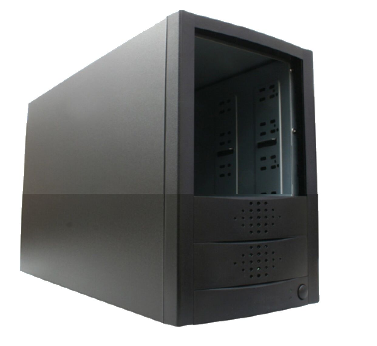 External Blu ray CD DVD Duplicator case 5 Bay+UL power supply for build  tower
