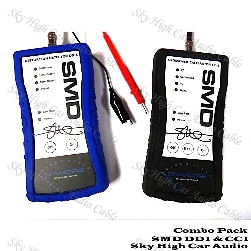 SMD DD1 CC1 Combo Pack Steve Meade Distortion Detector Crossover Calibrator  