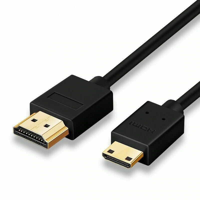 New Mini HDMI  to HDMI Cable Adapter Connector HDTV For PS4 Xbox Switches 1M USA