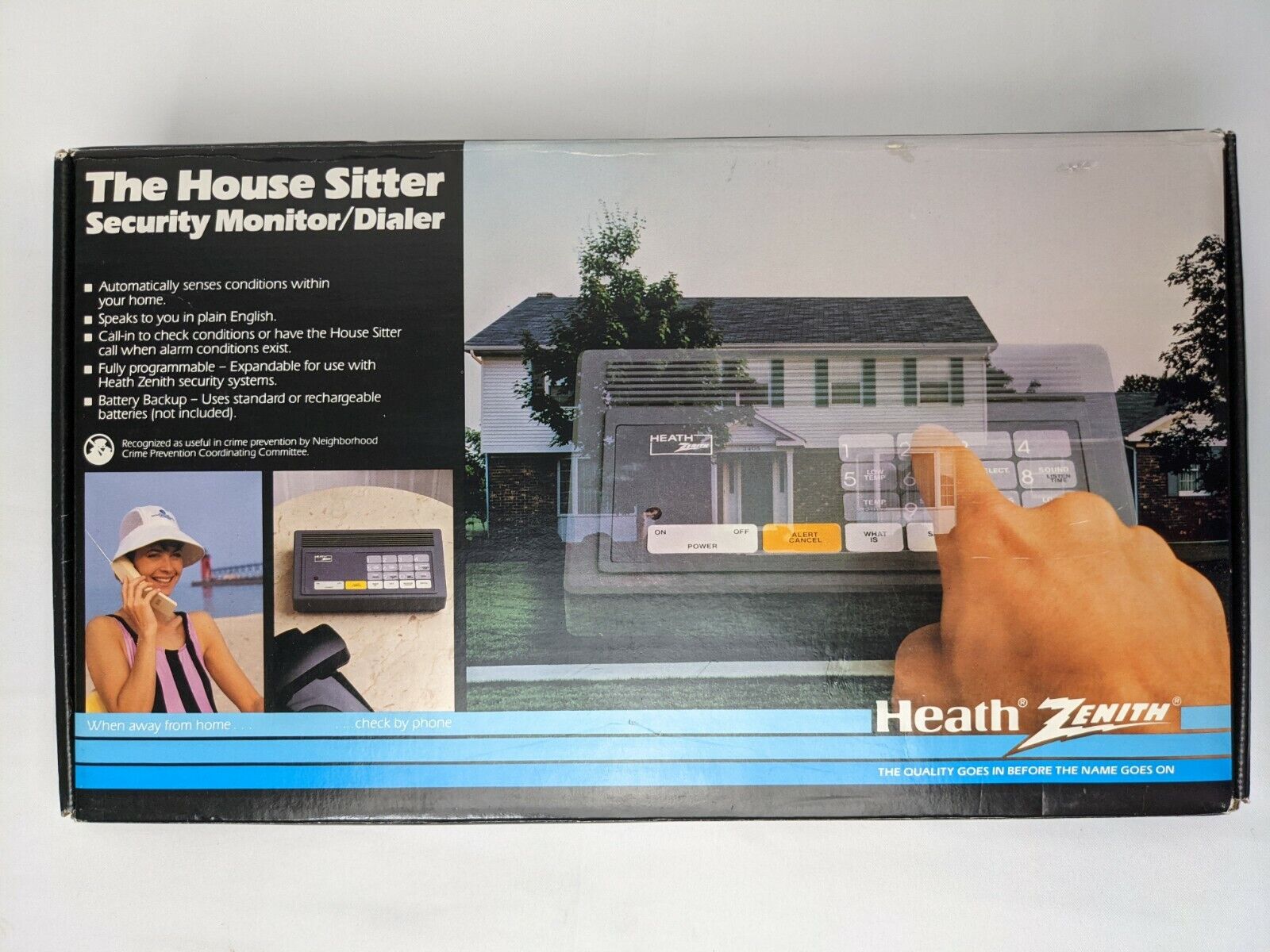 HEATH ZENITH HEATHKIT SD 6230 (House Sitter, Security Monitor/Dialer) OPEN BOX