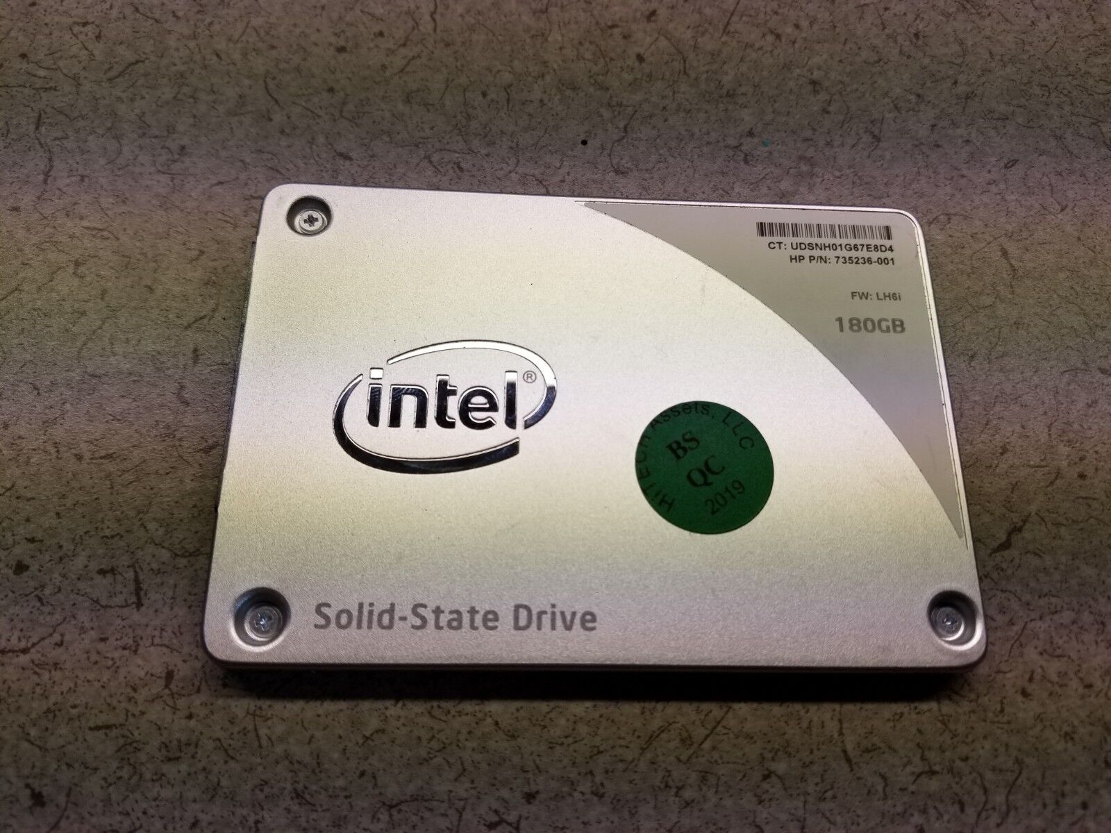 Intel Pro 1500 Series SSD SSDSC2BF180A4H 2.5\
