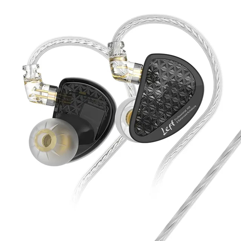 AS16 Pro in Ear Earphones 16BA Balanced Armature HIFI Bass Monitor Headphones No