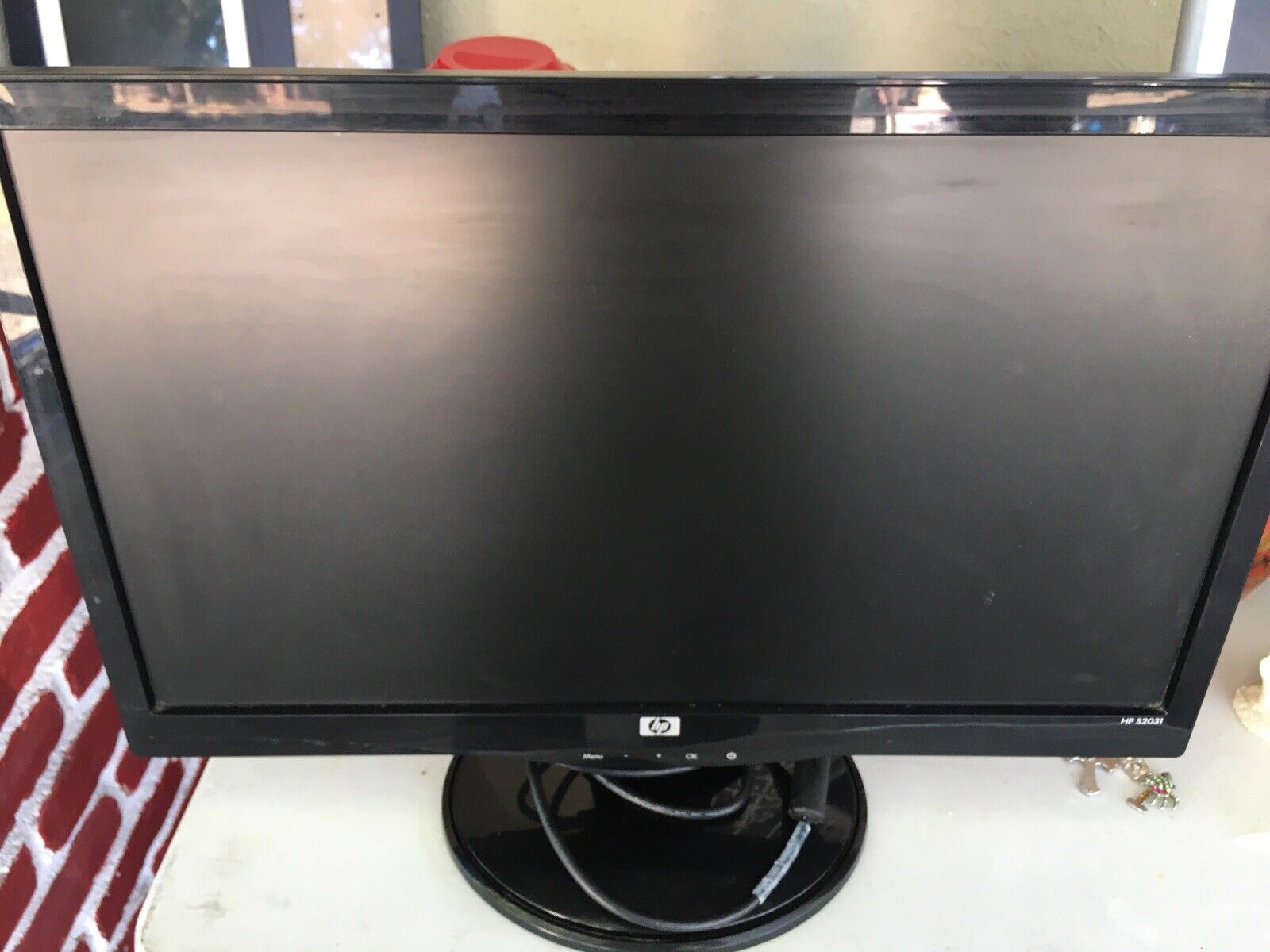 HP S2031 LCD Monitor w/ Stand and Power Cord
